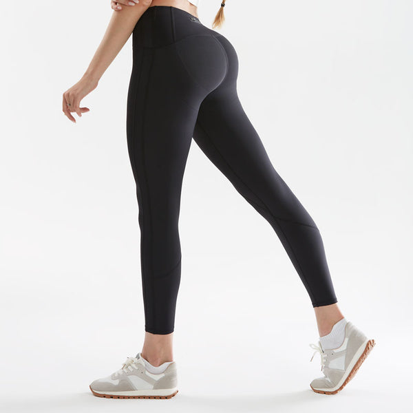 SALE! Silver Grey Cassi Mesh Pockets Workout Leggings Yoga Pants - Women
